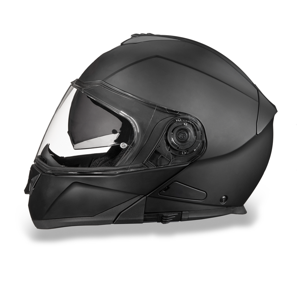Daytona Glide Flip Up Modular Helmet Flat/Dull Black - MG1-B