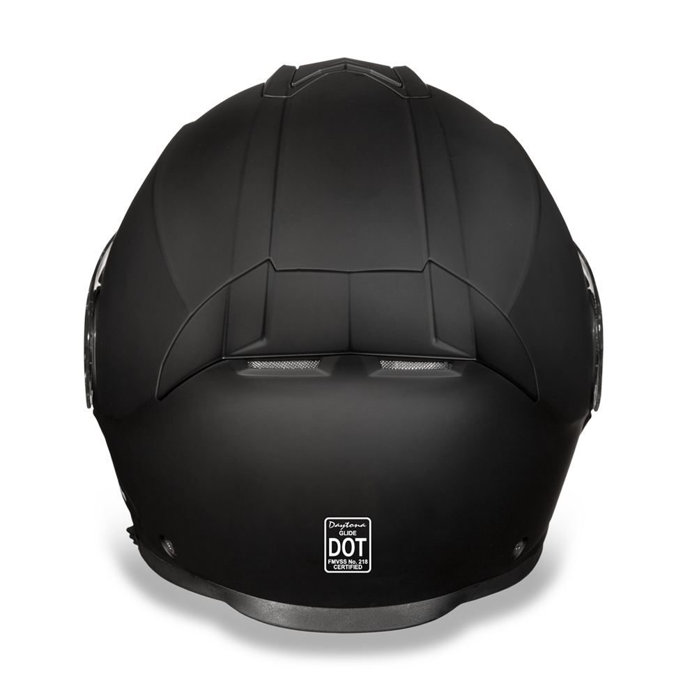 Daytona Glide Flip Up Modular Helmet Flat/Dull Black - MG1-B
