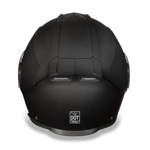 Daytona Glide Flip Up Modular Helmet Flat/Dull Black - MG1-B
