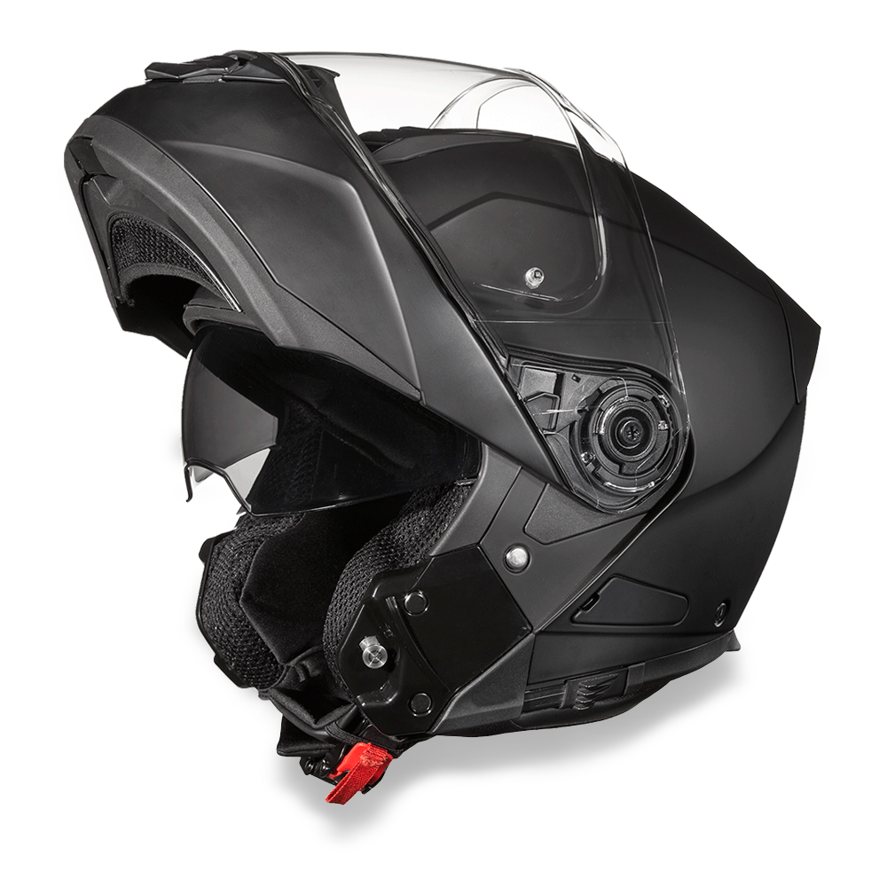 Daytona Glide Flip Up Modular Helmet Flat/Dull Black - MG1-B