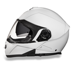 Daytona Glide Flip Up Modular Helmet Hi-Gloss White - MG1-C