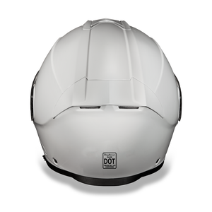 Daytona Glide Flip Up Modular Helmet Hi-Gloss White - MG1-C