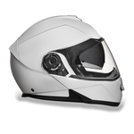 Daytona Glide Flip Up Modular Helmet Hi-Gloss White - MG1-C