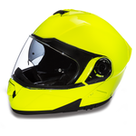 Daytona Glide Flip Up Modular Helmet Fluorescent Yellow - MG1-FY