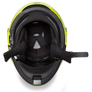 Daytona Glide Flip Up Modular Helmet Fluorescent Yellow - MG1-FY