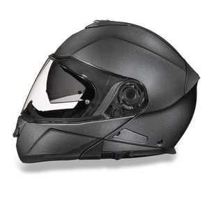 Daytona Glide Flip Up Modular Helmet Gun Metal Gray Metallic - MG1