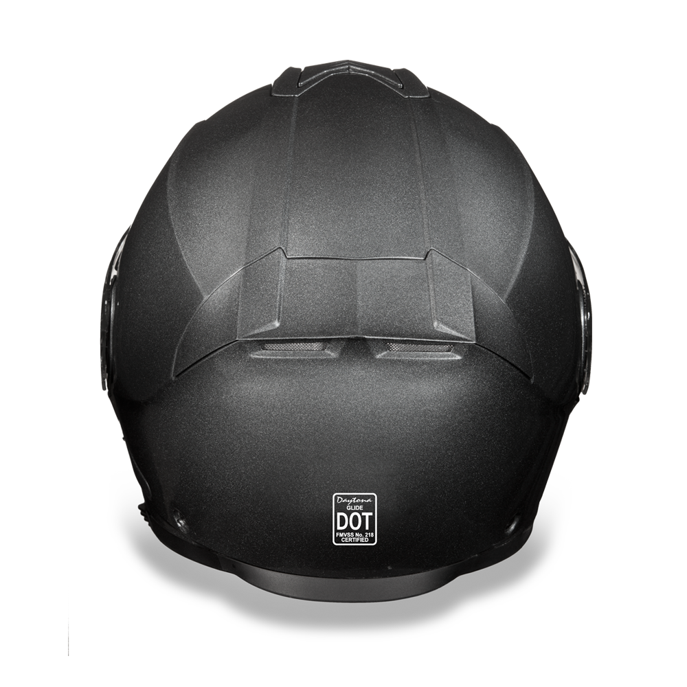 Daytona Glide Flip Up Modular Helmet Gun Metal Gray Metallic - MG1-GM