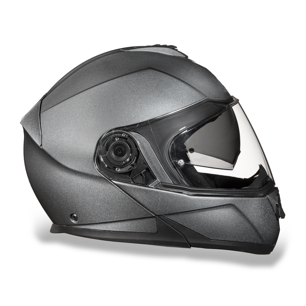 Daytona Glide Flip Up Modular Helmet Gun Metal Gray Metallic - MG1