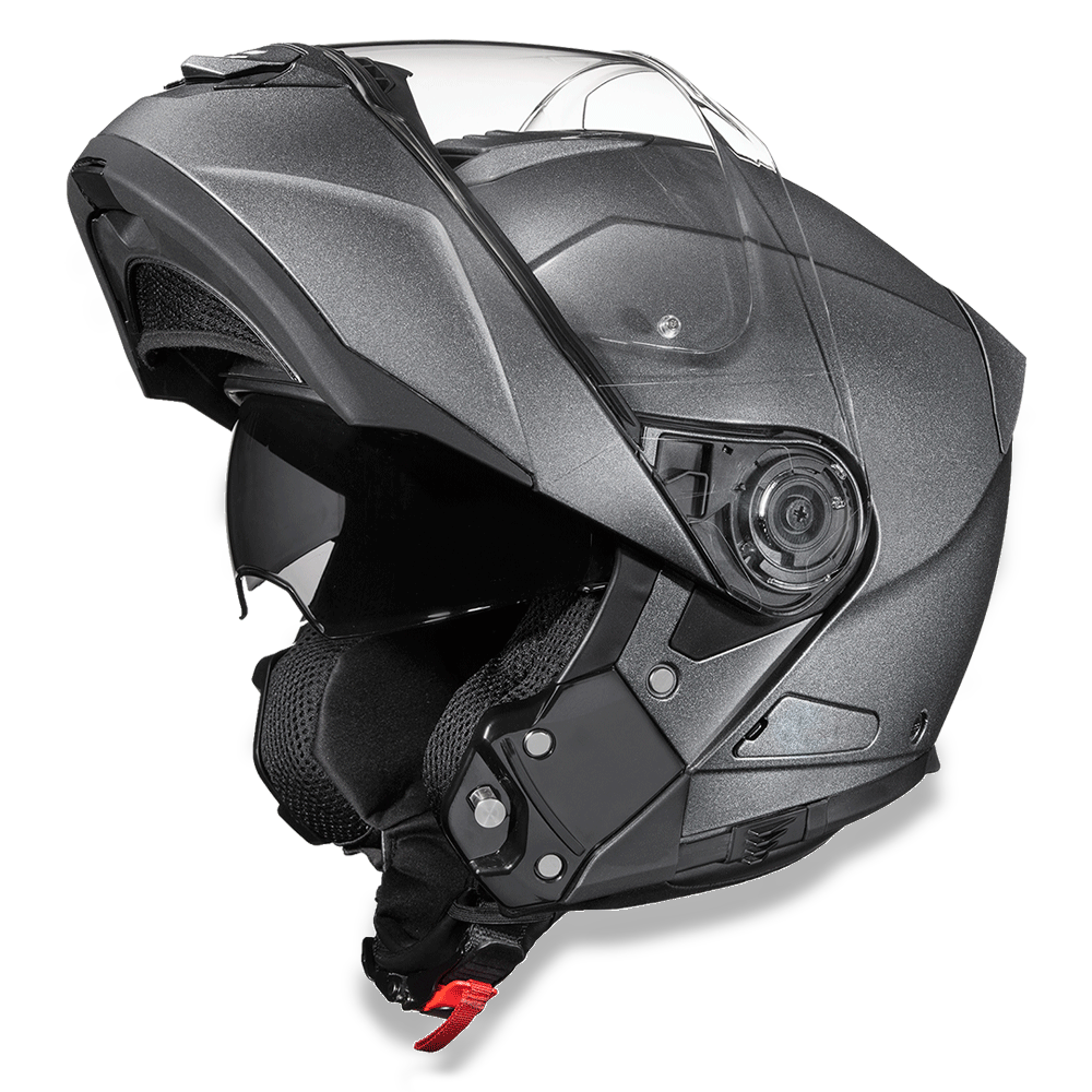 daytona eclipse modular motorcycle helmet Daytona Glide Flip Up Modular Helmet Gun Metal Gray Metallic