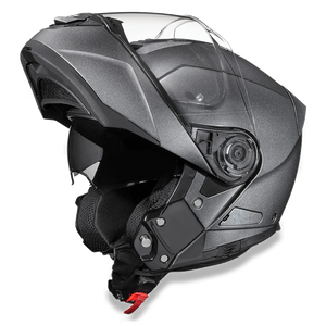 Daytona Glide Flip Up Modular Helmet Gun Metal Gray Metallic - MG1-GM