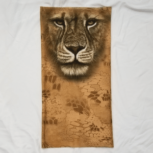 Moto-Pet Animal Print Neck Warmer & Face Mask Tube