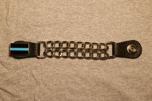 Thin Blue Line Motorcycle Vest Extender
