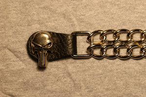 Long Skull Motorcycle Vest Extender
