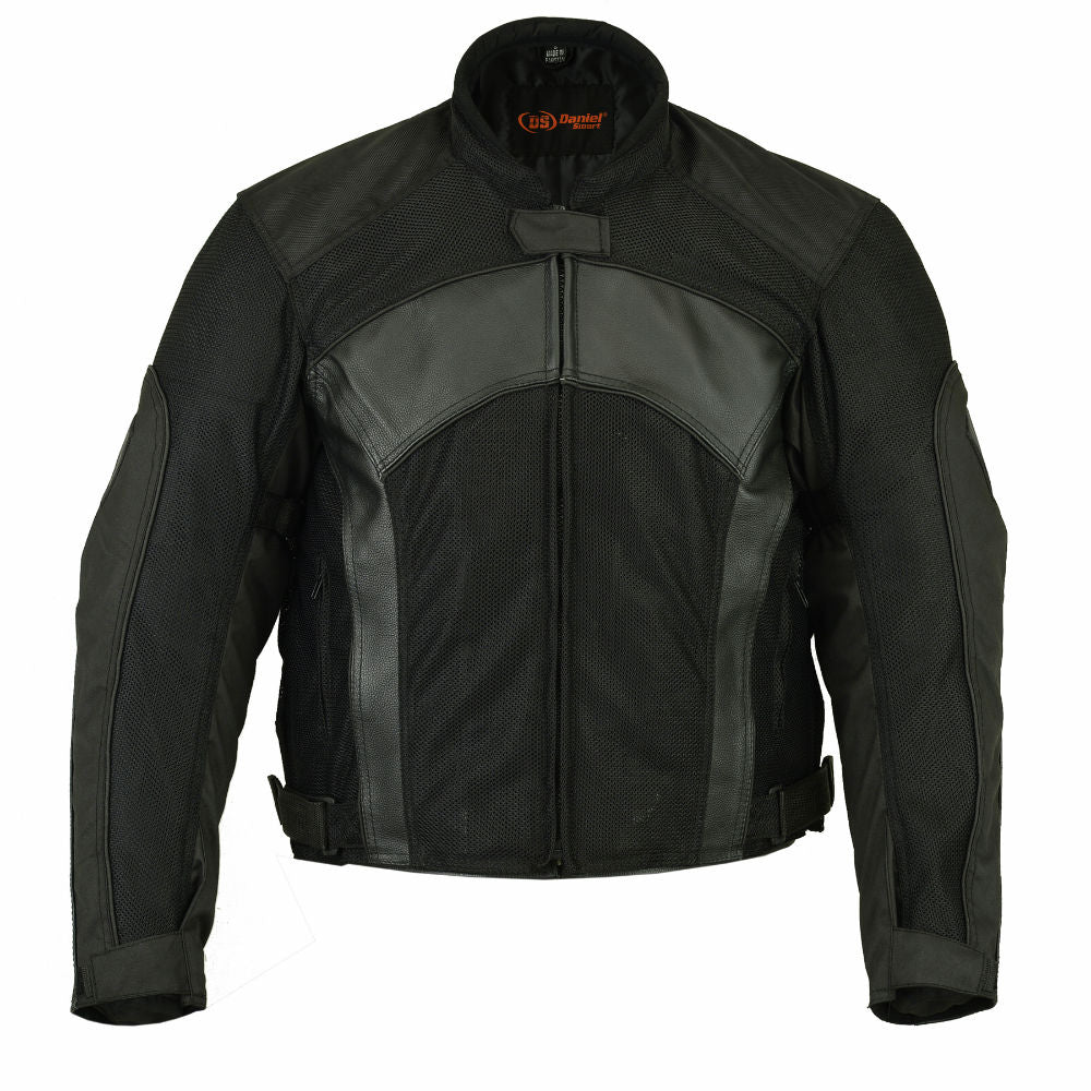 Men's DS750 Mesh-Leather Padded Jacket