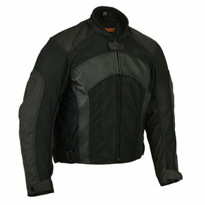 Men's DS750 Mesh-Leather Padded Jacket