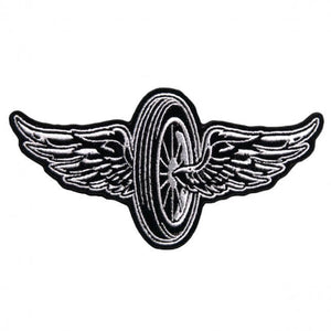 11" x 7" - Flying Wheel Large Back Patch