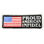 4" x 1.5" - Proud American Infidel Patch