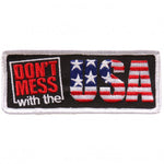 4" x 2" - Don't Mess With The USA Patch