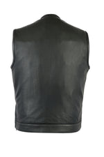Men's DS177 Concealed Carry Zipper & Snap Club Vest