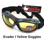 Guard-Dogs Evader-1 Clear, Yellow, or Smoke OTG Goggles