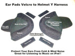 Bear Claw Large Deluxe Helmet Ear Pads for DOT Half Helmets