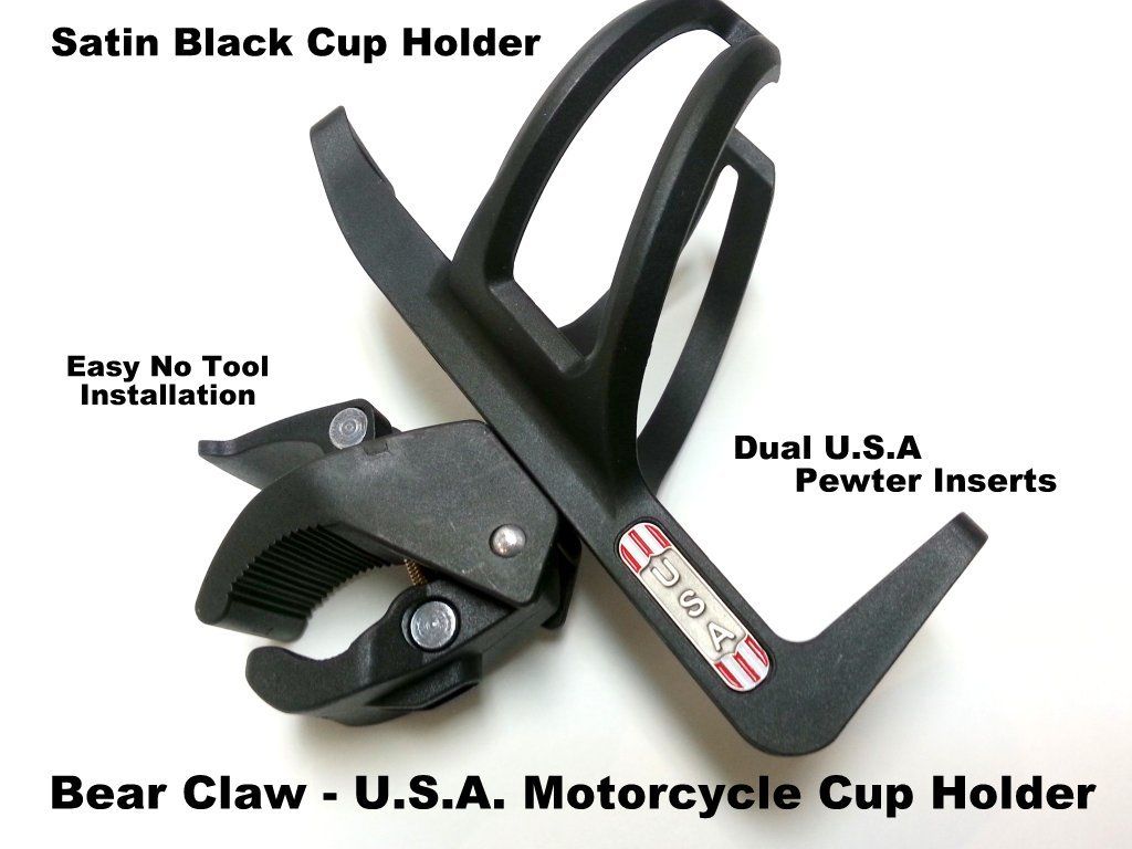 U.S.A. Motorcycle Cup Holder