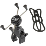 RAM X-Grip Tough-Claw Handlebar Mount - Holds SMALLER Phones RAM-HOL-UN7-400U