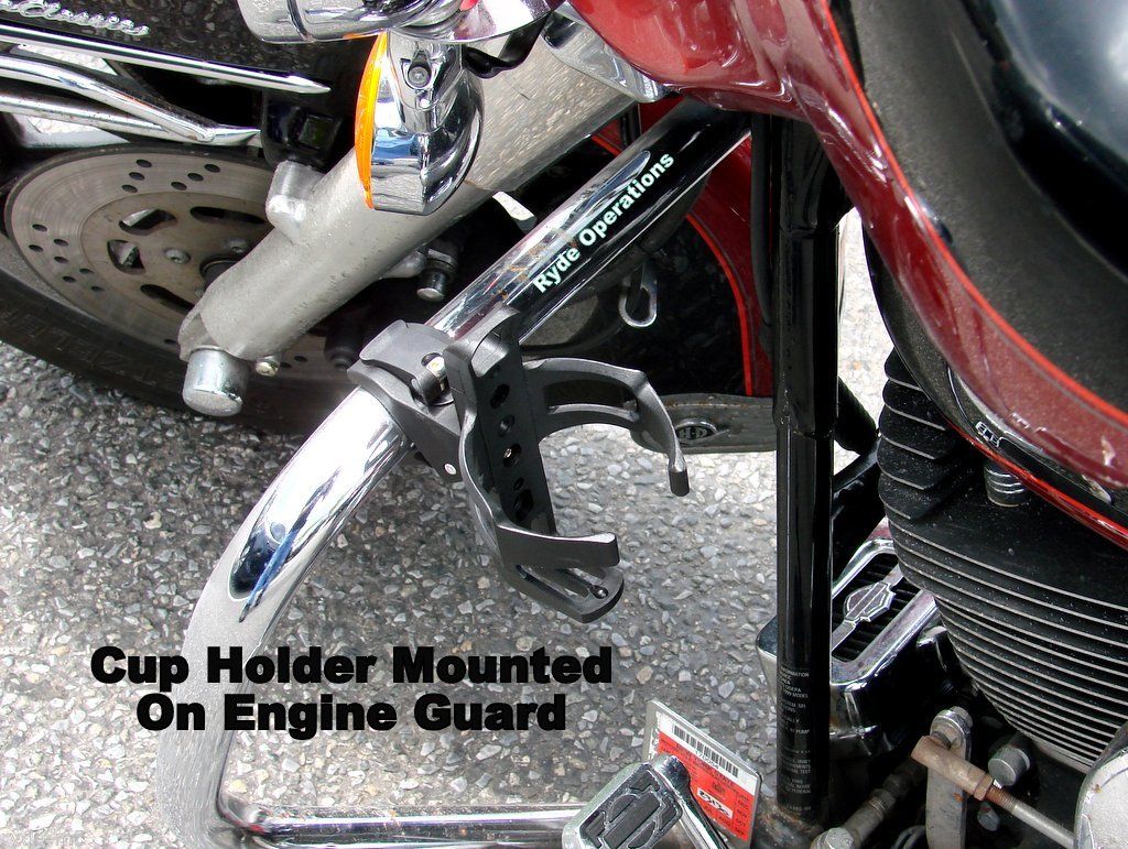 U.S.A. Motorcycle Cup Holder