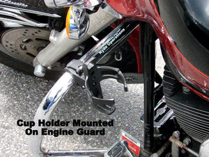 U.S.A. Motorcycle Cup Holder