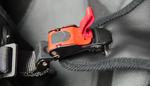 Vega Warrior D.O.T. Velocity Red Half Helmet w/ Drop Down Smoke Shield