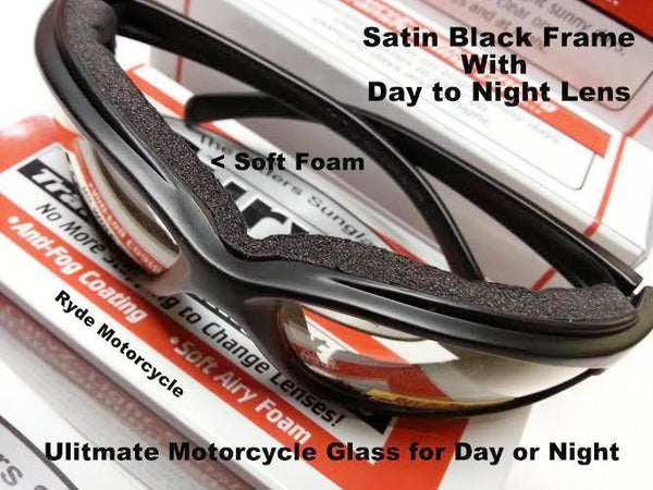 Curv Transitional Clear to Smoke Motorcycle Sunglass 02-06 – Ryde